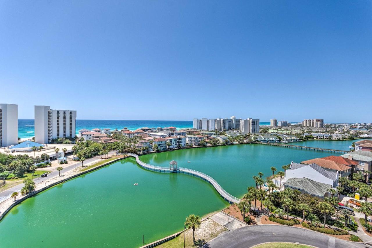 Destin Condo With Views, Heated Pool, And Beach Access Exteriör bild