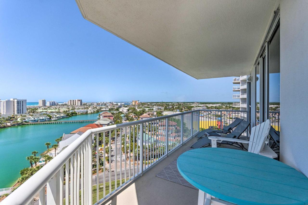 Destin Condo With Views, Heated Pool, And Beach Access Exteriör bild